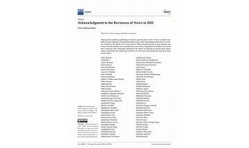 AI, Vol. 4, Pages 111-113: Acknowledgment to the Reviewers of AI in 2022